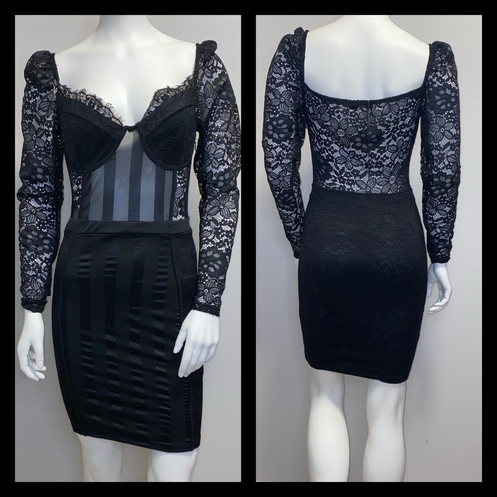 NWOT Pretty Little Things Black Dress